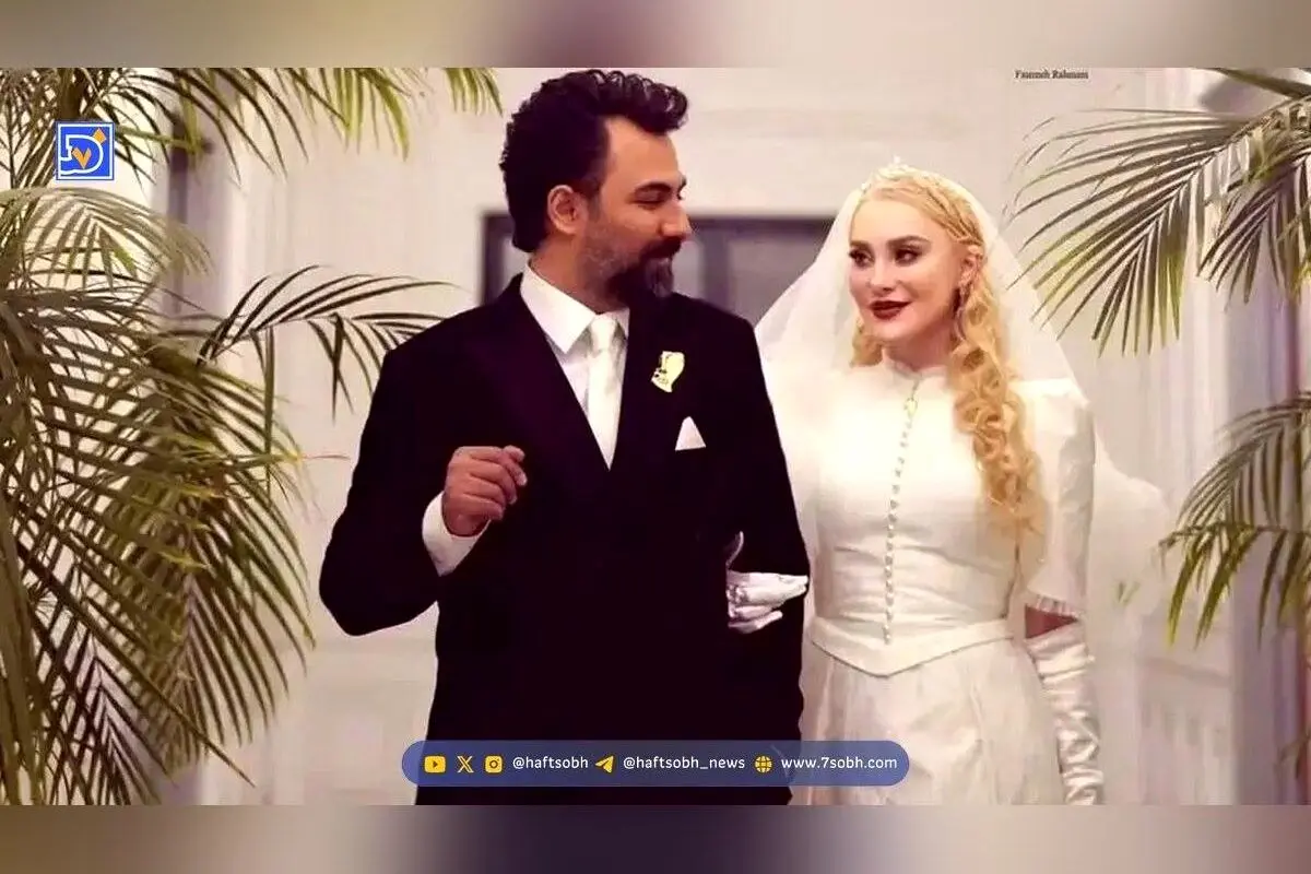عکس ماه‌عسل آرام جعفری و بابک انصاری؛ ازدواج هنرمند محبوب سینما با تفاوت سنی ۷ ساله