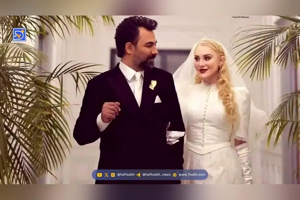 عکس ماه‌عسل آرام جعفری و بابک انصاری؛ ازدواج هنرمند محبوب سینما با تفاوت سنی ۷ ساله