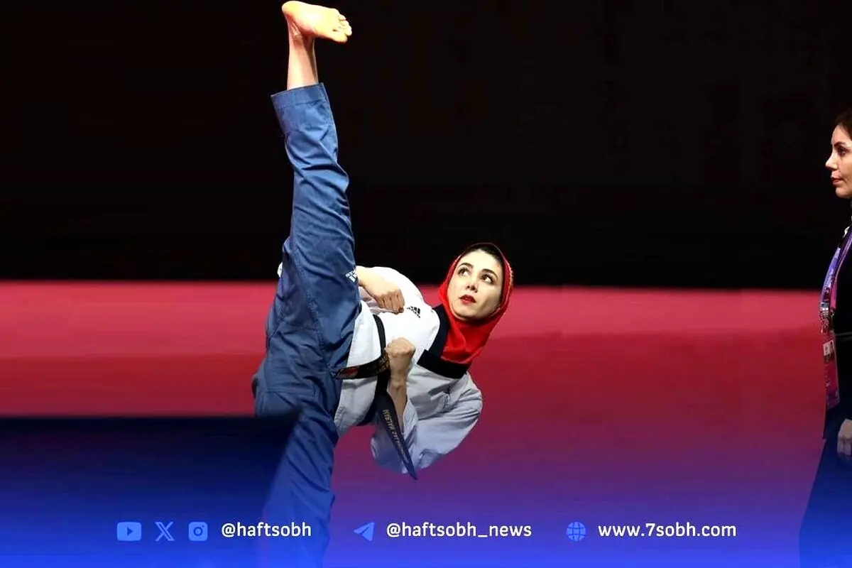 مرجان سلحشوری، تازه‌عروس تیم ملی تکواندو، در خیابان‌های بالاشهر با موتورسواری و عکس‌های خاص شوهرش