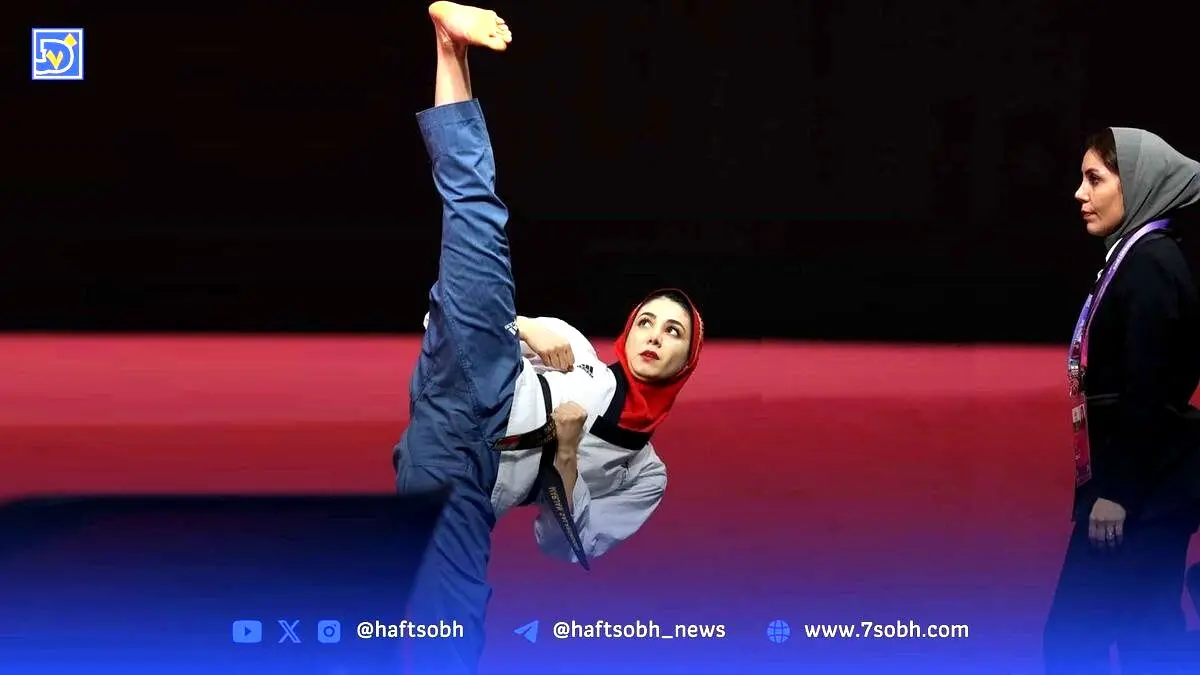 مرجان سلحشوری، تازه‌عروس تیم ملی تکواندو، در خیابان‌های بالاشهر با موتورسواری و عکس‌های خاص شوهرش