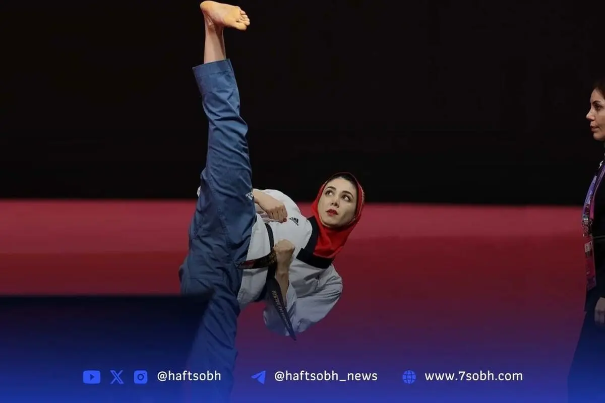 مرجان سلحشوری، تازه‌عروس تیم ملی تکواندو، در خیابان‌های بالاشهر با موتورسواری و عکس‌های خاص شوهرش