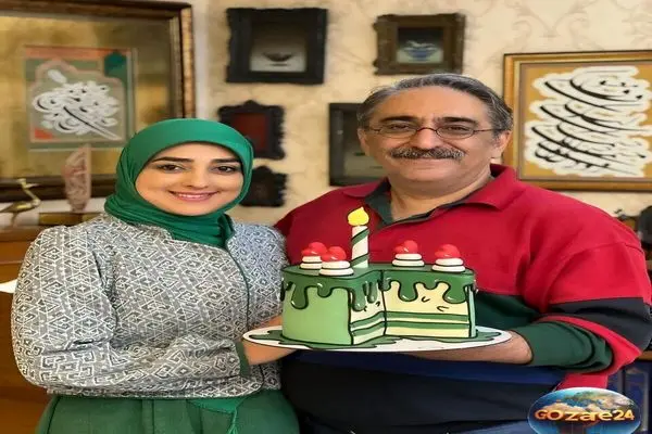 گوشه ای از اتاق موسیقی ستاره سادات قطبی با رونمایی از پیانوی منحصر به فرد و هنر بی‌نظیر او