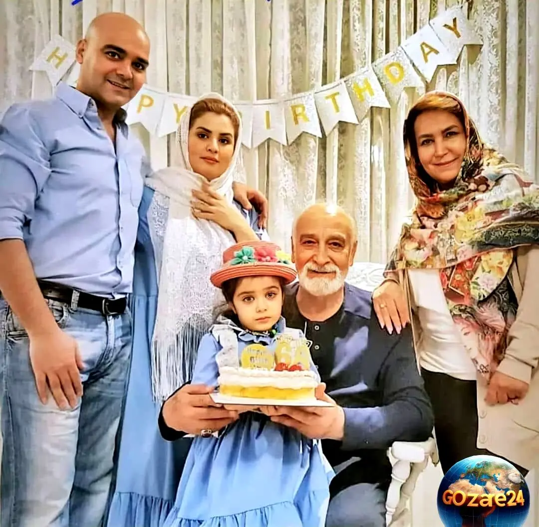 نوه محمود پاک نیت با چشمان رنگی و زیبایی بی‌نظیر، ستاره جدید خانواده و مدلینگ آینده کشور!