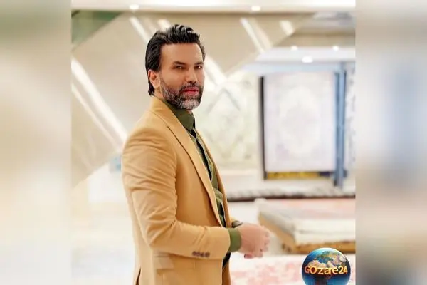 تیپ جدید و متفاوت علیرضا نیکبخت با استایل دامادی و کت و شلوار منجوق دوزی شده؛ شوک به طرفداران فوتبال