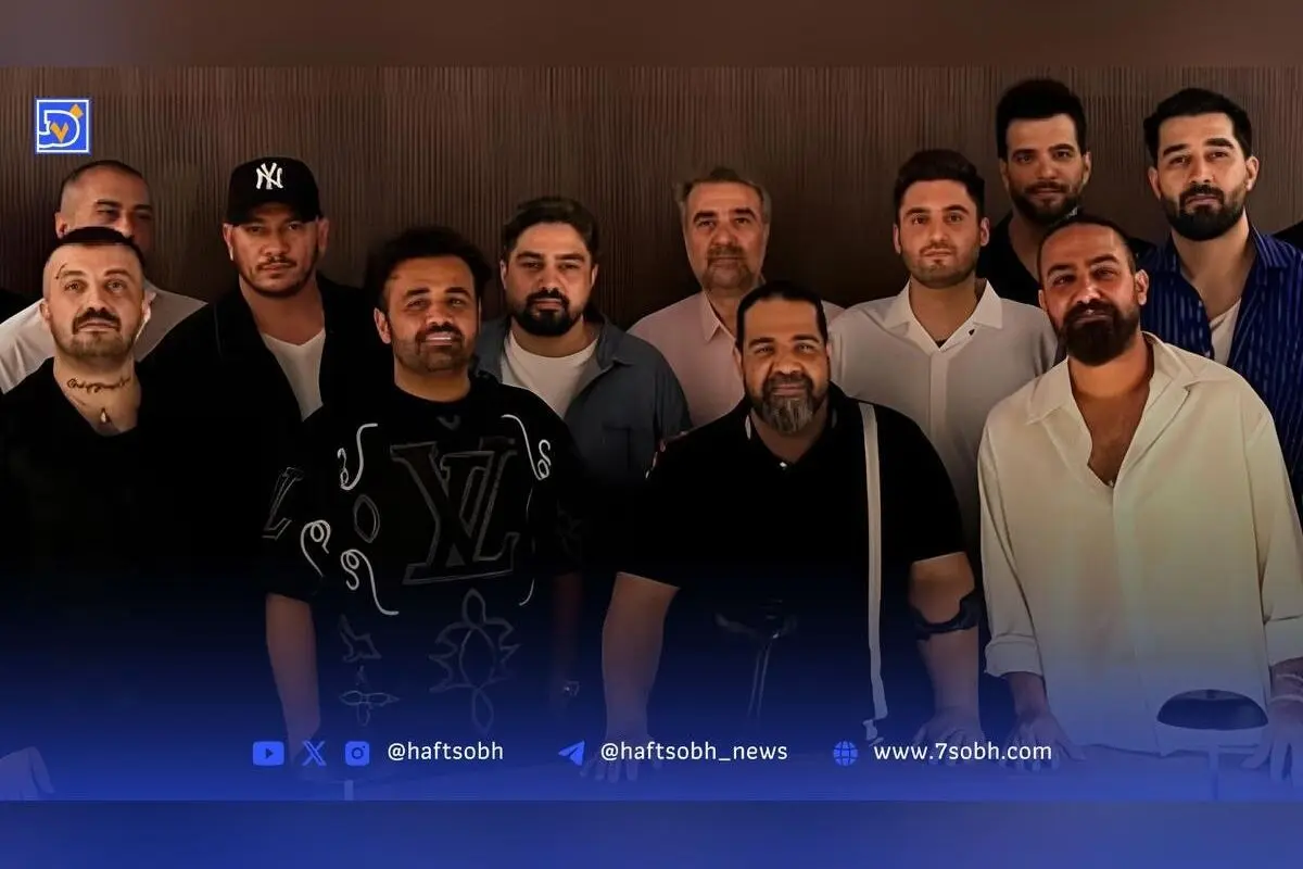 عکس جنجالی هنرمندان پاپ ایران؛ رضا صادقی، اشوان، علی یاسینی و گادپوری در کنار هم!