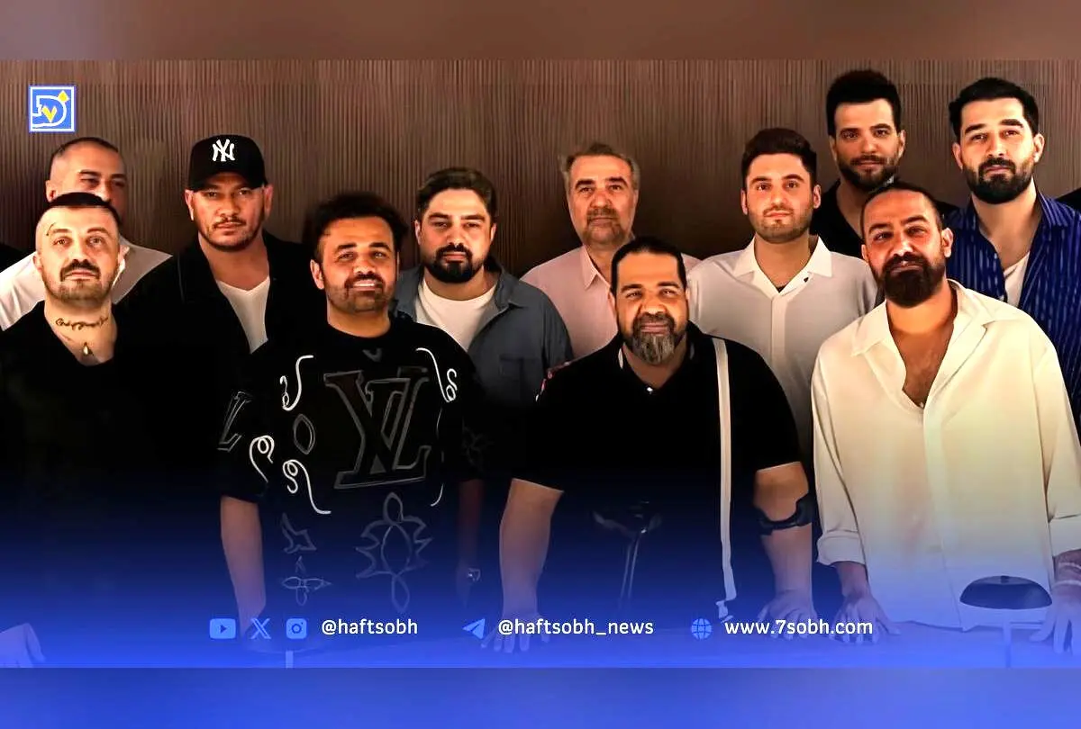 عکس جنجالی هنرمندان پاپ ایران؛ رضا صادقی، اشوان، علی یاسینی و گادپوری در کنار هم!