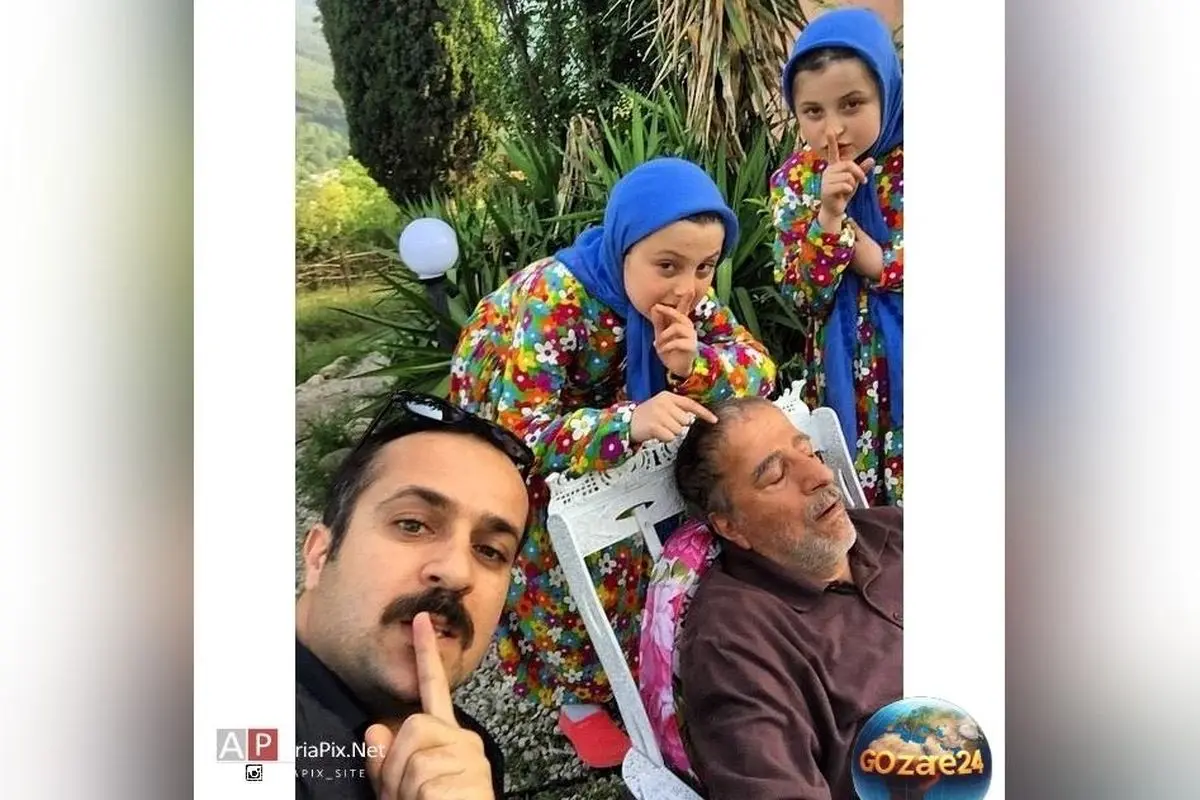 پشت‌صحنه‌های خنده‌دار و جذاب سریال پایتخت؛ لحظات بامزه خروسی رحمت، نقی صدا کردن بابا پنجعلی و غش کردن محسن تنابنده