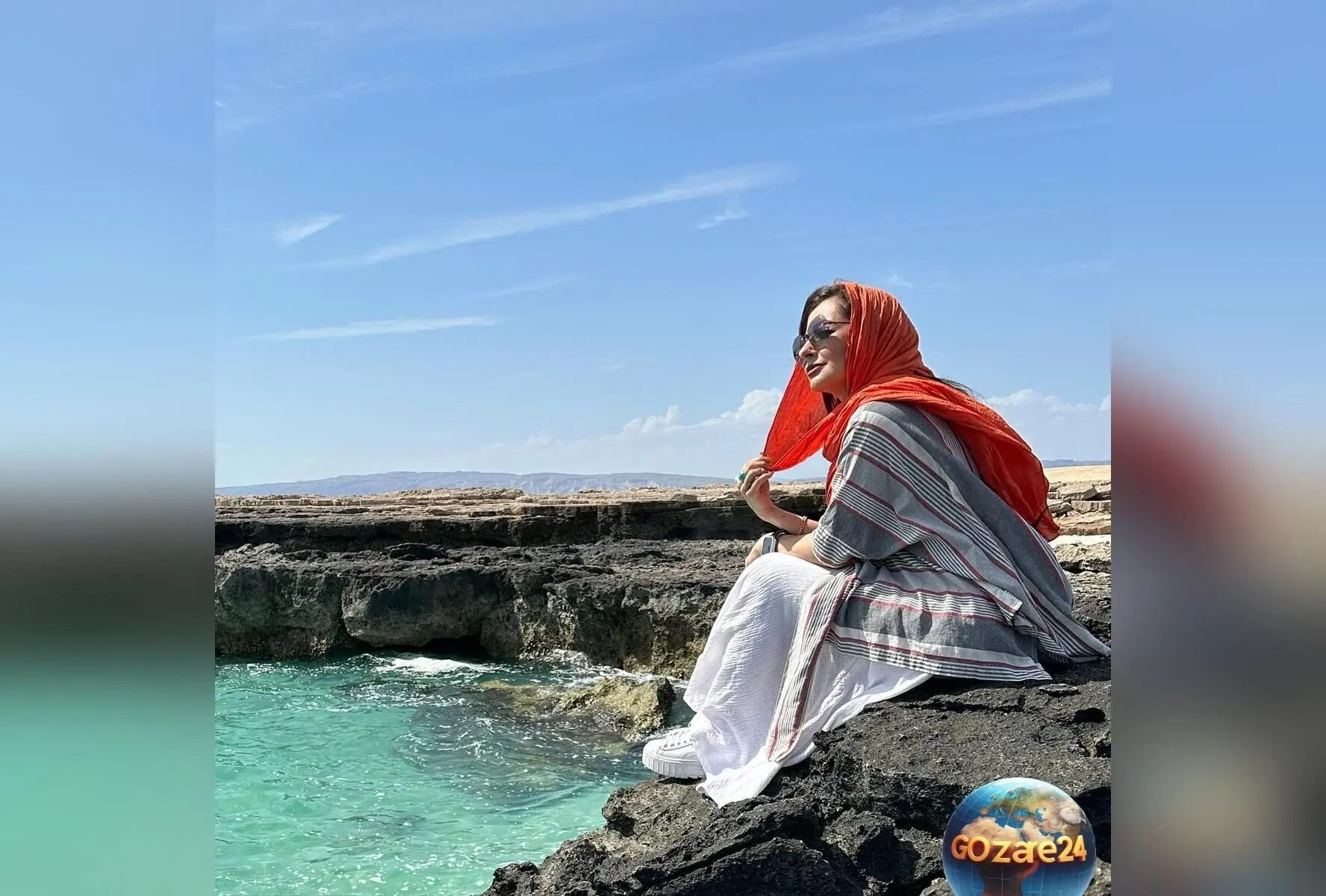 نفیسه روشن با استایلی خاص و جذاب در کنار عکس جدیدش؛ آیا 43 ساله بودنش به چشم نمی‌آید؟