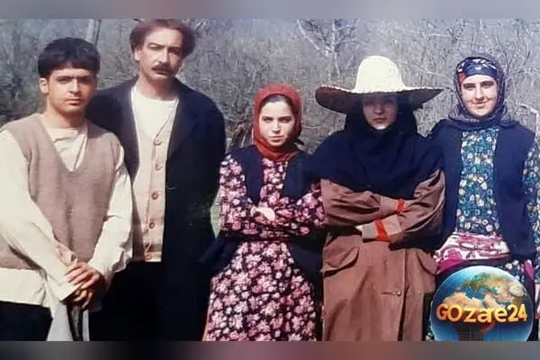 تصاویر خاطره‌انگیز از پشت صحنه سریال «آواز مه» با بازی خسرو شکیبایی و اکرم مهدوی در سال 1380