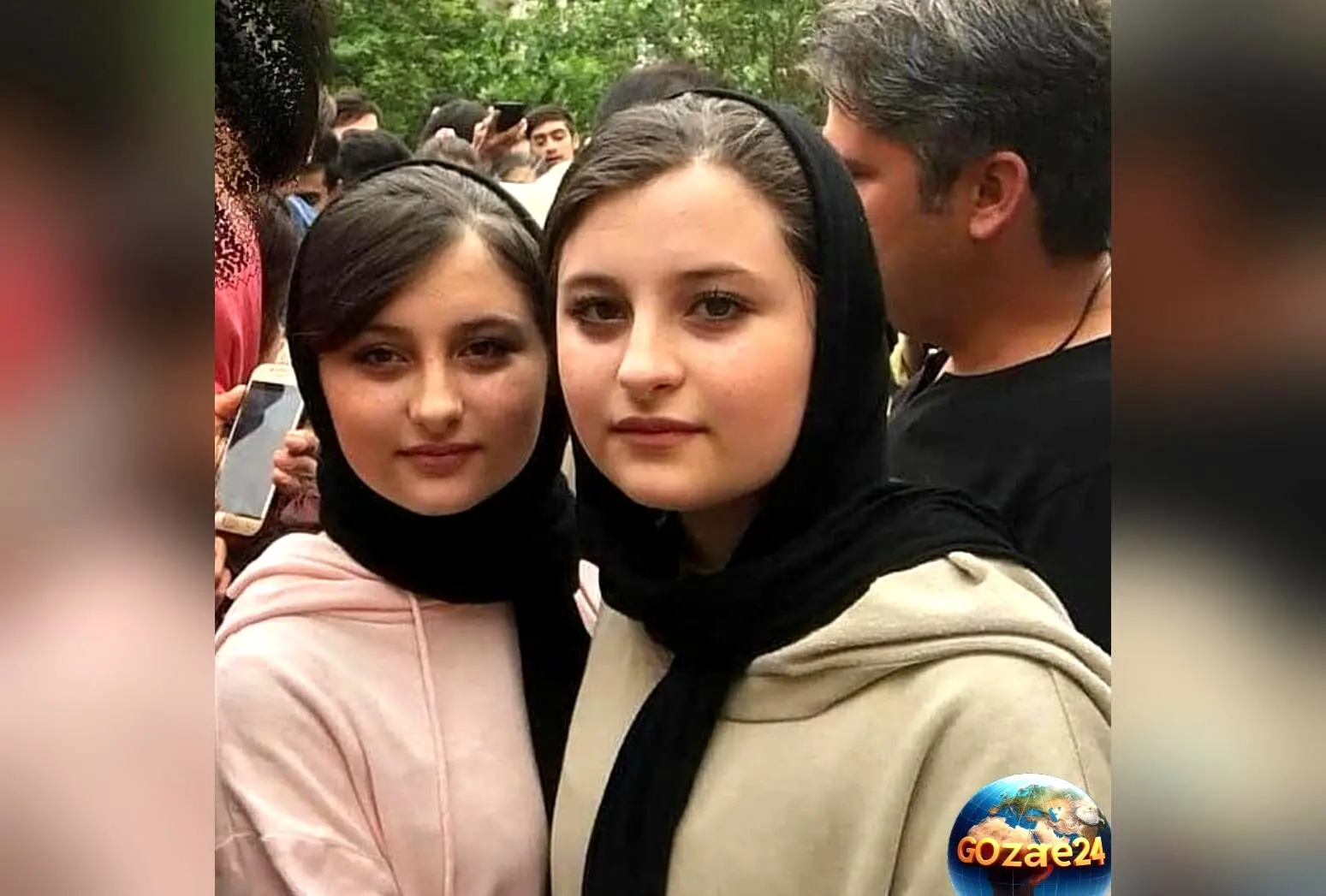 سارا و نیکا فرقانی در پایتخت با تغییر چهره و حجاب کامل + عکس و پیام انگیزشی