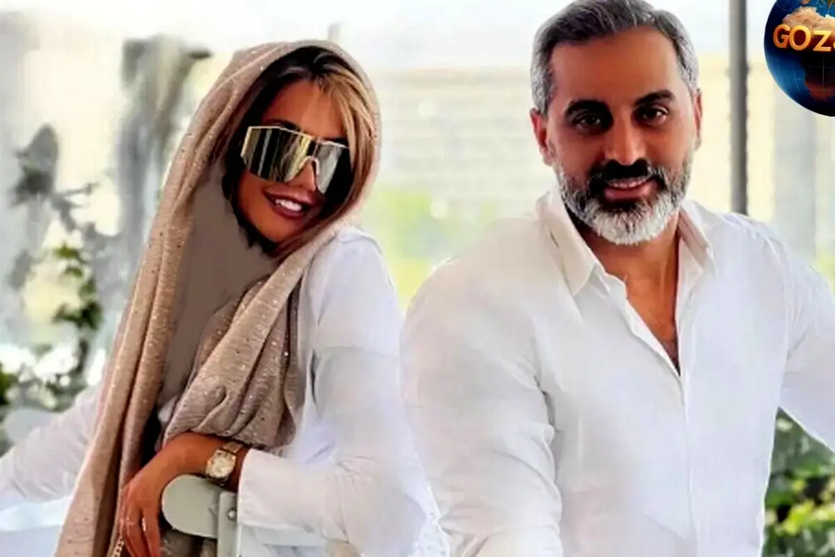 علیرام نورایی «مجری مردان آهنین» و همسرش در کنسرت ناصر زینعلی؛ زوجی شیک و برازنده! + عکس