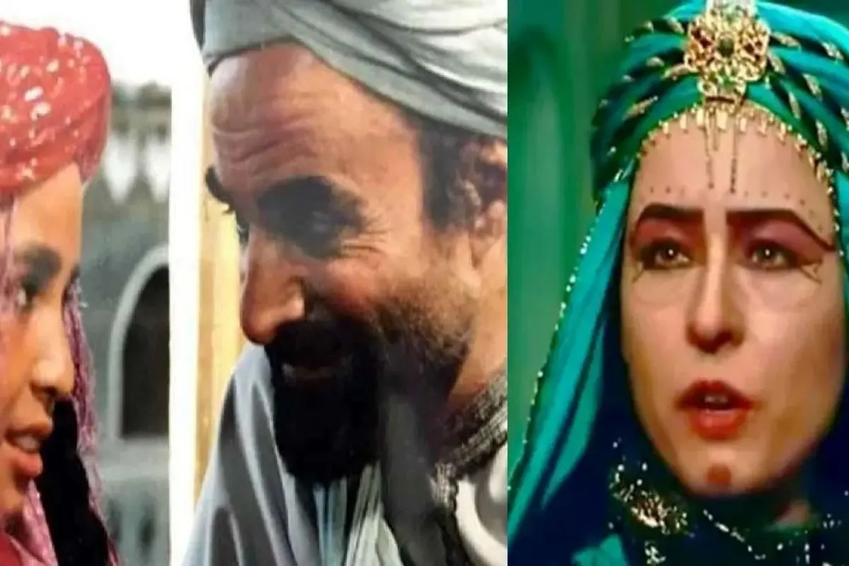 آزیتا حاجیان پس از ۳۳ سال در نقش کنیز رومی سریال امام علی (ع) ظاهر شد + تصاویر جدید