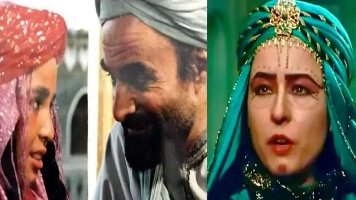 آزیتا حاجیان پس از ۳۳ سال در نقش کنیز رومی سریال امام علی (ع) ظاهر شد + تصاویر جدید