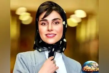 عکس آینه‌ای لاله مرزبان با استایلی سرمه‌ای رنگ و بیوگرافی بازیگر محبوب سریال‌های ایرانی