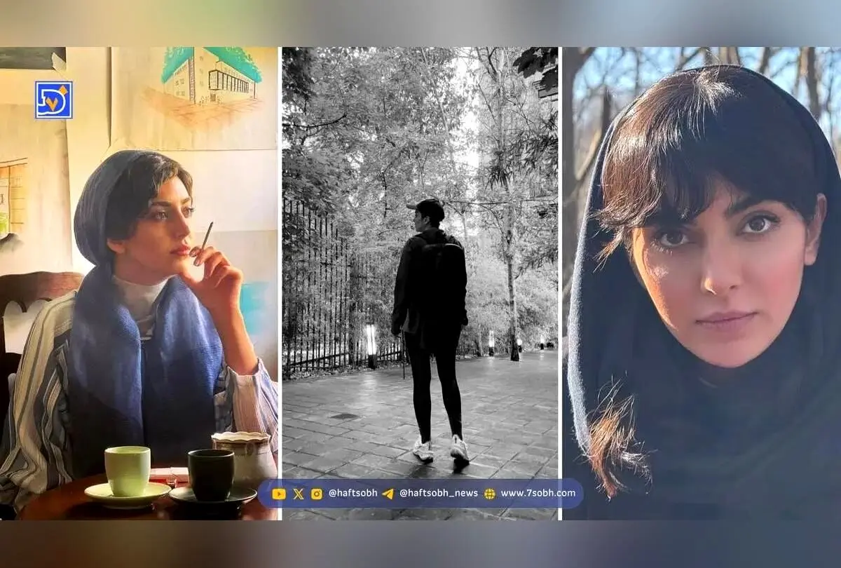 عکس برادر دهه هشتادی و جذاب مهشید جوادی بازیگر نقش مرضیه در بچه مهندس
