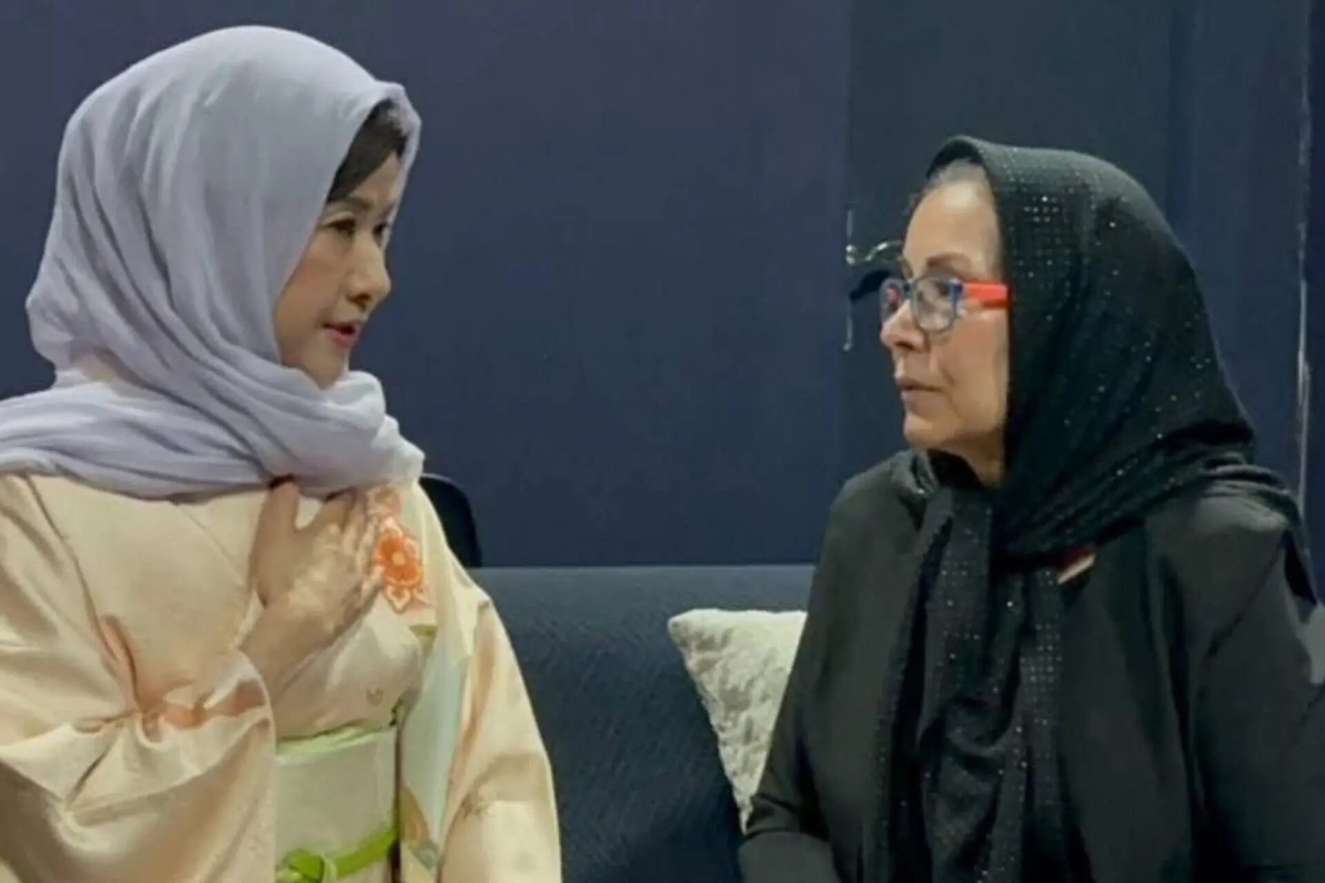 دیدار «اوشین» با دوبلور ایرانی‌اش مریم شیرزاد