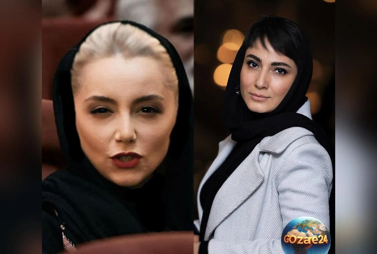 نازنین بیاتی و سمیرا حسن‌پور با استایل‌های مدرن و ترند در پشت صحنه نمایش | عکس‌های جدید و راهنمای استایل