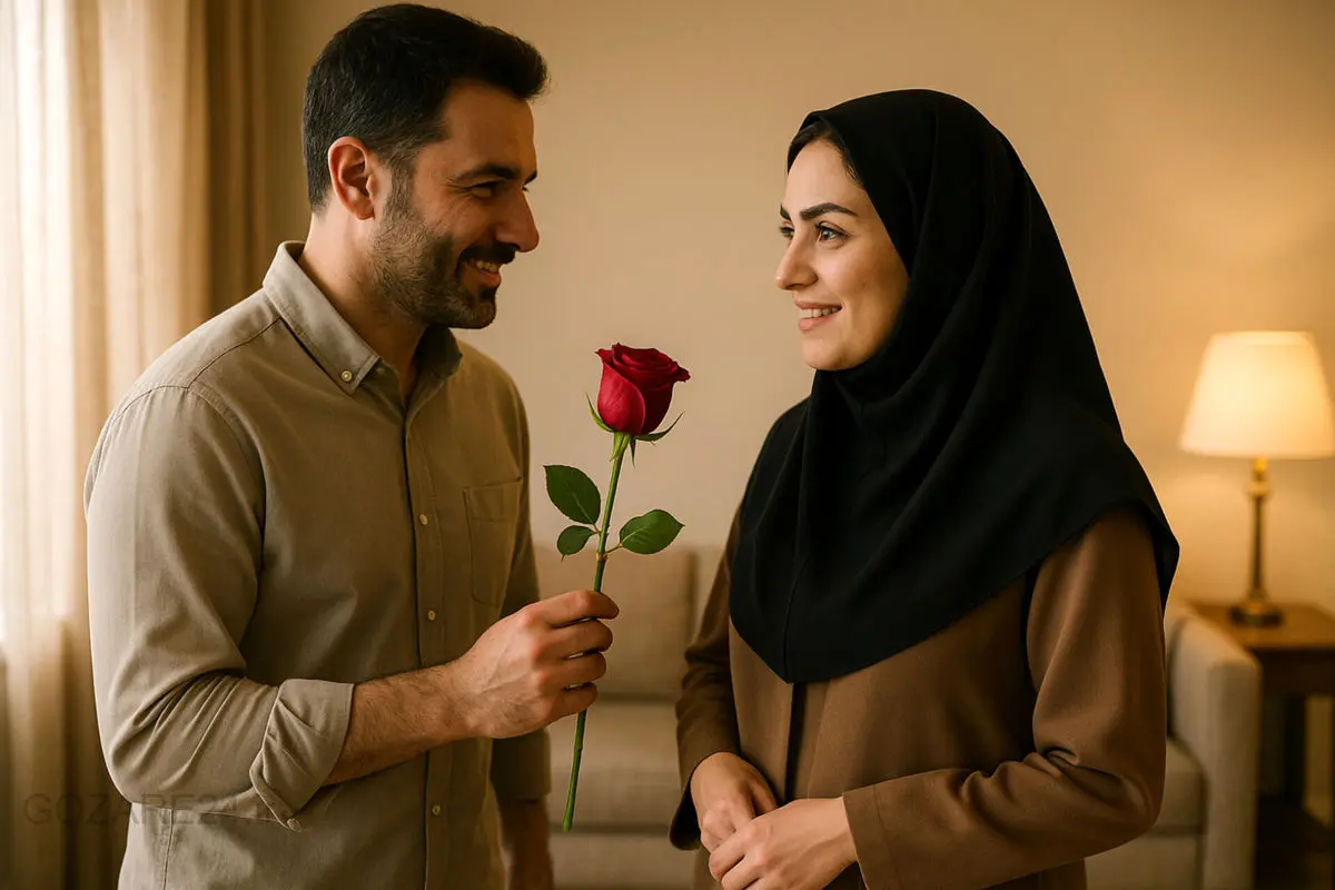 پیام‌های عاشقانه تبریک روز زن و روز مادر از طرف شوهر برای همسر