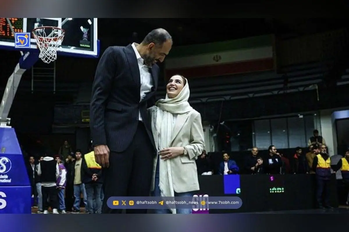 عروسی حامد حدادی؛ قد بلندترین داماد تاریخ با حضور ستارههای بسکتبال در سال ۱۴۰۰
