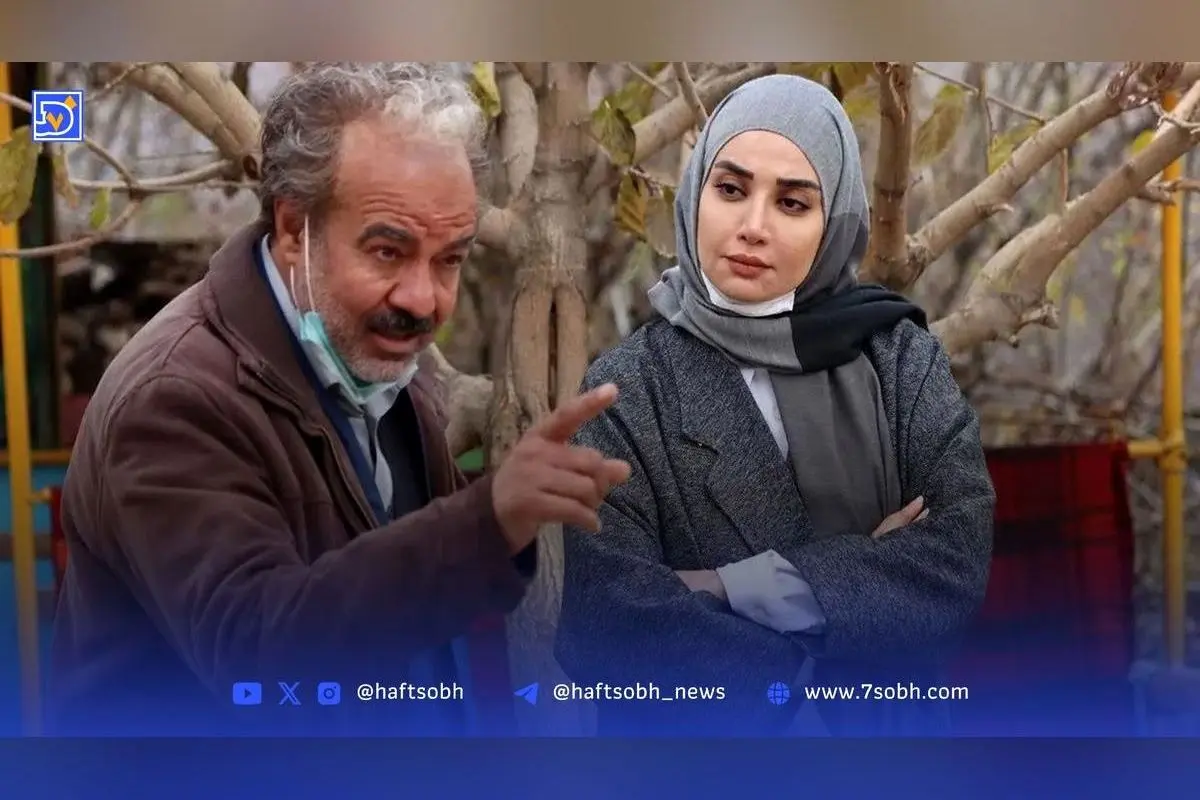 عکس نادر و دیدنی از پشت صحنه سریال نون خ با بازی علی اخوان و سعید آقاخانی در سال ۱۴۰۰