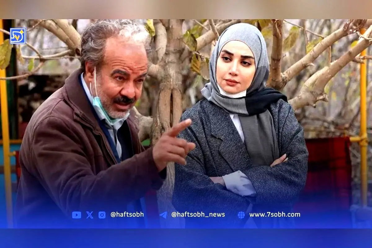 عکس نادر و دیدنی از پشت صحنه سریال نون خ با بازی علی اخوان و سعید آقاخانی در سال ۱۴۰۰