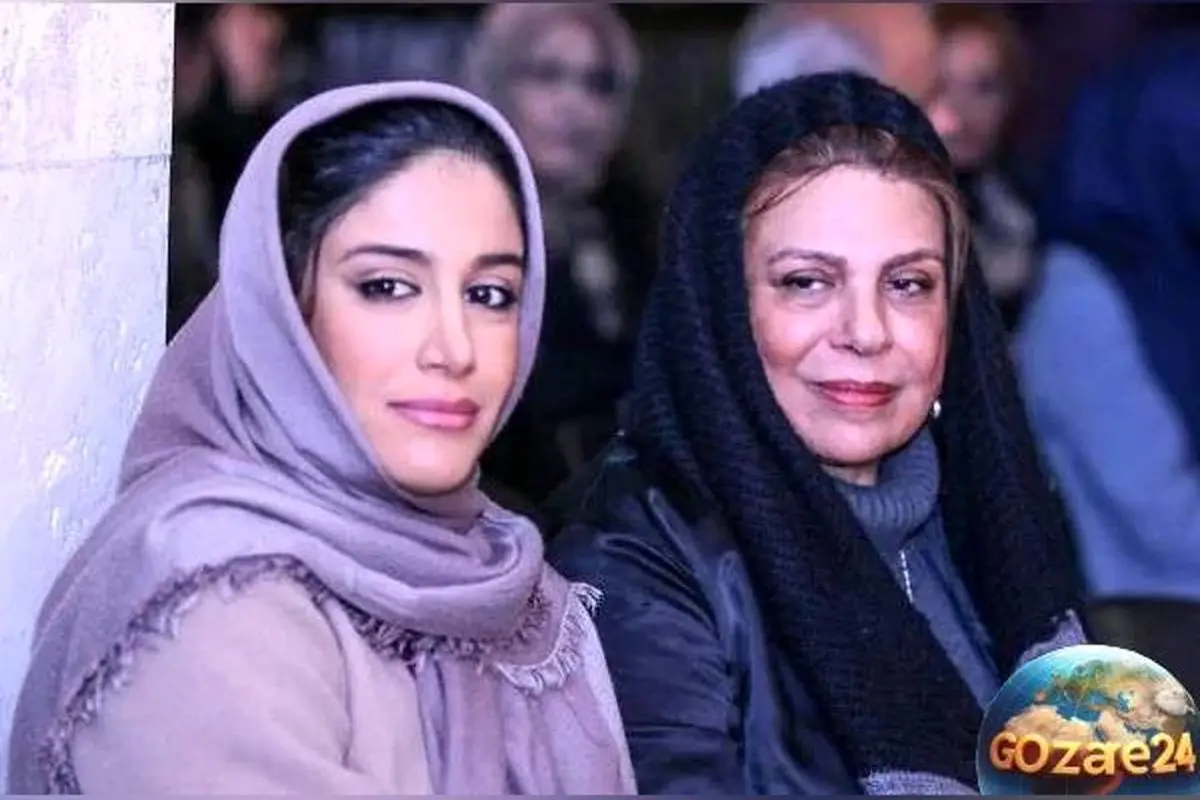 حضور گوهر خیراندیش و دخترش در سالن سینما و صحبت‌های جالب او در کنار مهران مدیری و زنده یاد سعید راد