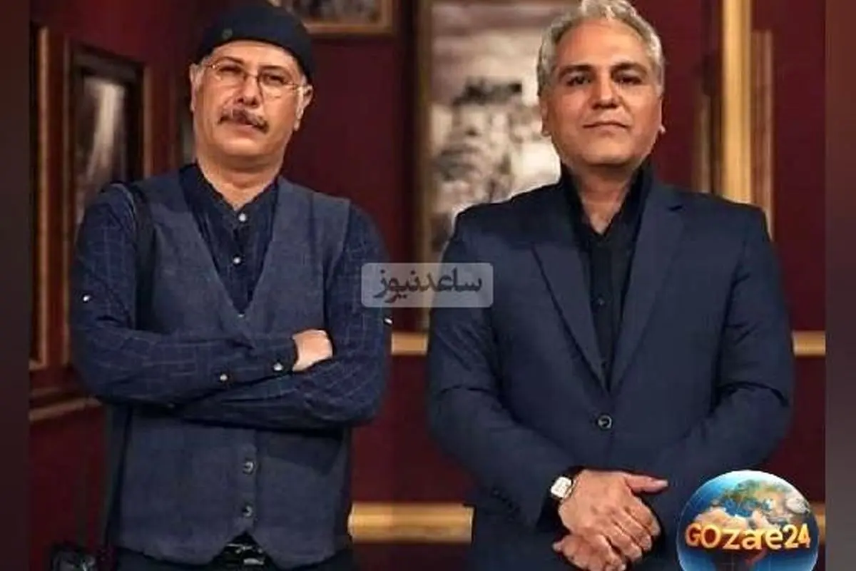 مهران مدیری با تعجب از سن محمد بحرانی، صداپیشه جناب خان، شوکه شد + ویدیو