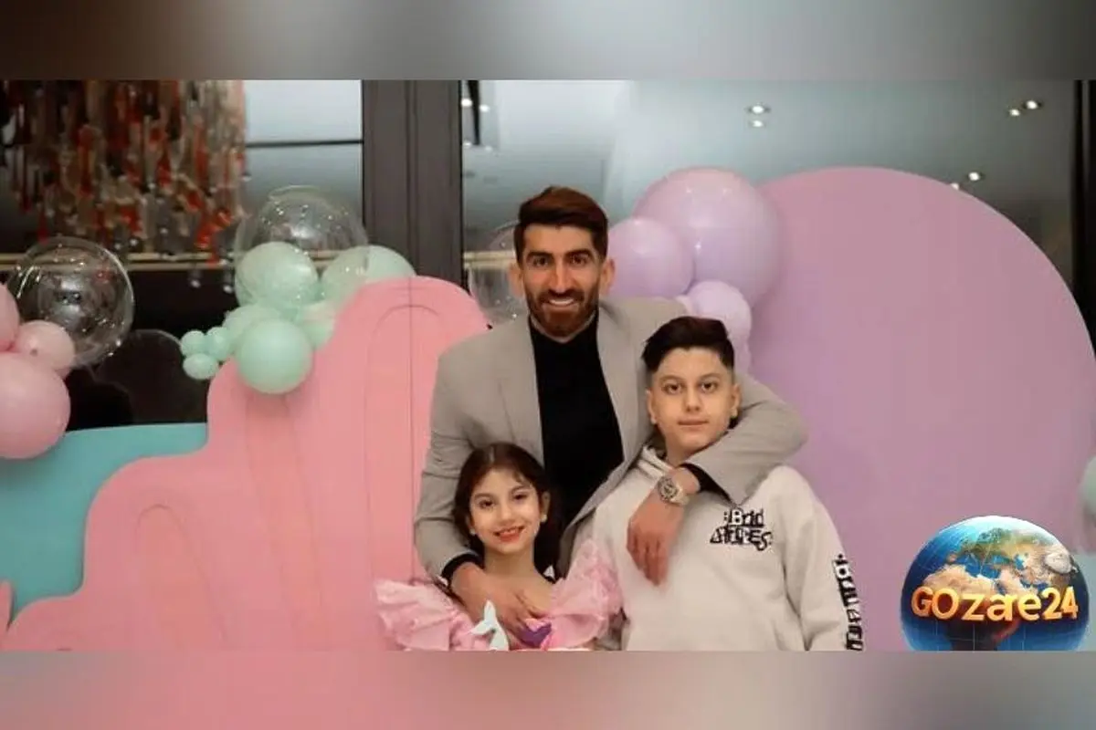تصویر جشن تولد شیک و باکلاس پسر علیرضا بیرانوند با کیک دوطبقه و خلاقیت اُوستا قنّاد تهرونی