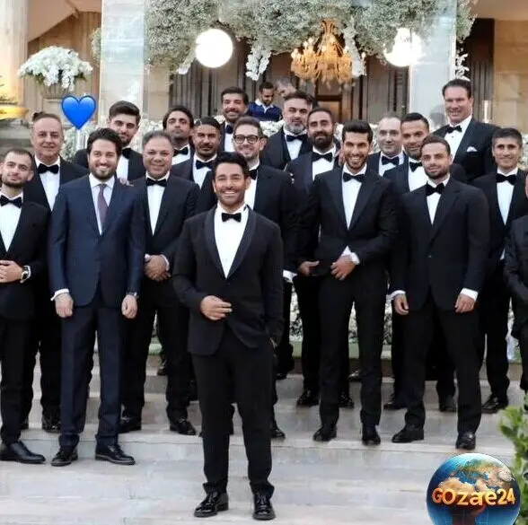 عروسی ستاره سینما و خواننده مشهور رضا گلزار با تصاویر و جزئیات کامل
