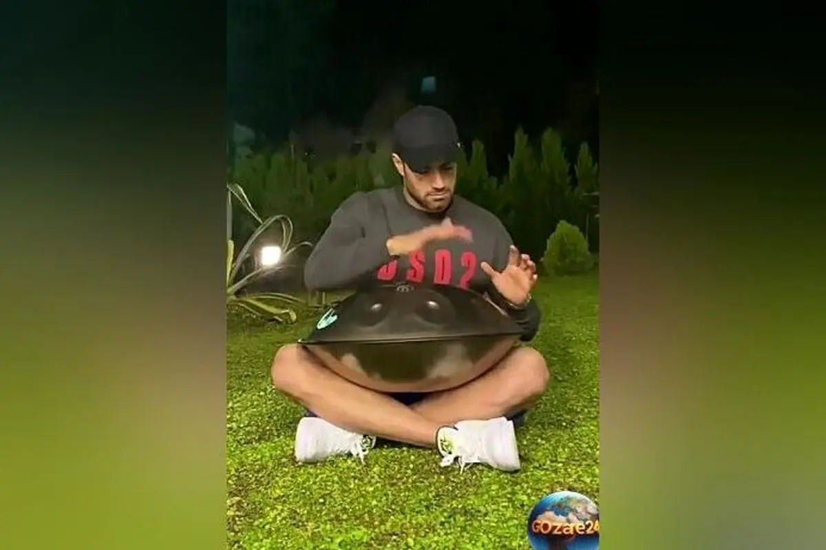 مرتبتی پورعلی‌گنجی، ستاره فوتبال و هنرمند چندوجهی با اجرای هنگ درام و خوانندگی زیبا در مهمانی و خلوت خانه + ویدیو