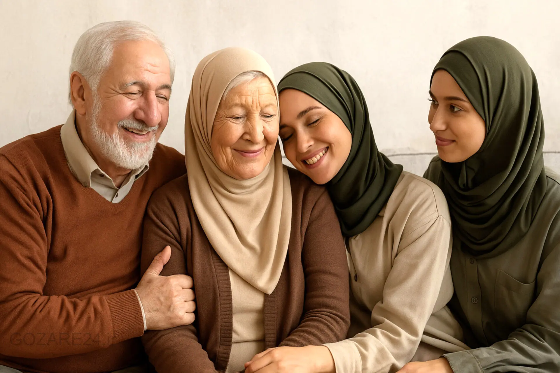 متن‌های احساسی و خانوادگی تبریک روز جهانی سالمندان به پدربزرگ‌ها و مادربزرگ‌ها