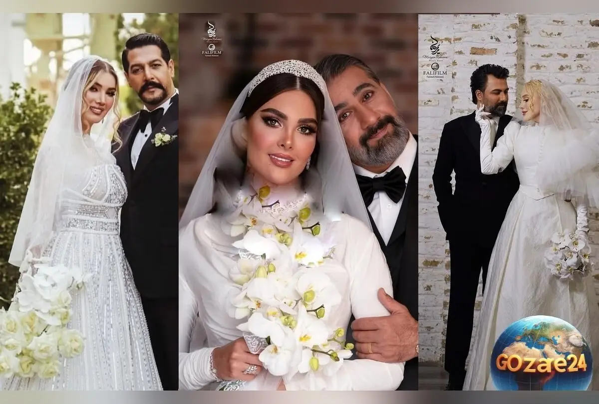 کارت عروسی مدرن 2024 | نمونه‌های خاص زوج‌های هنری ایرانی به سبک اروپایی