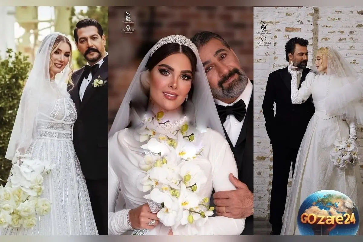 کارت عروسی مدرن 2024 | نمونه‌های خاص زوج‌های هنری ایرانی به سبک اروپایی