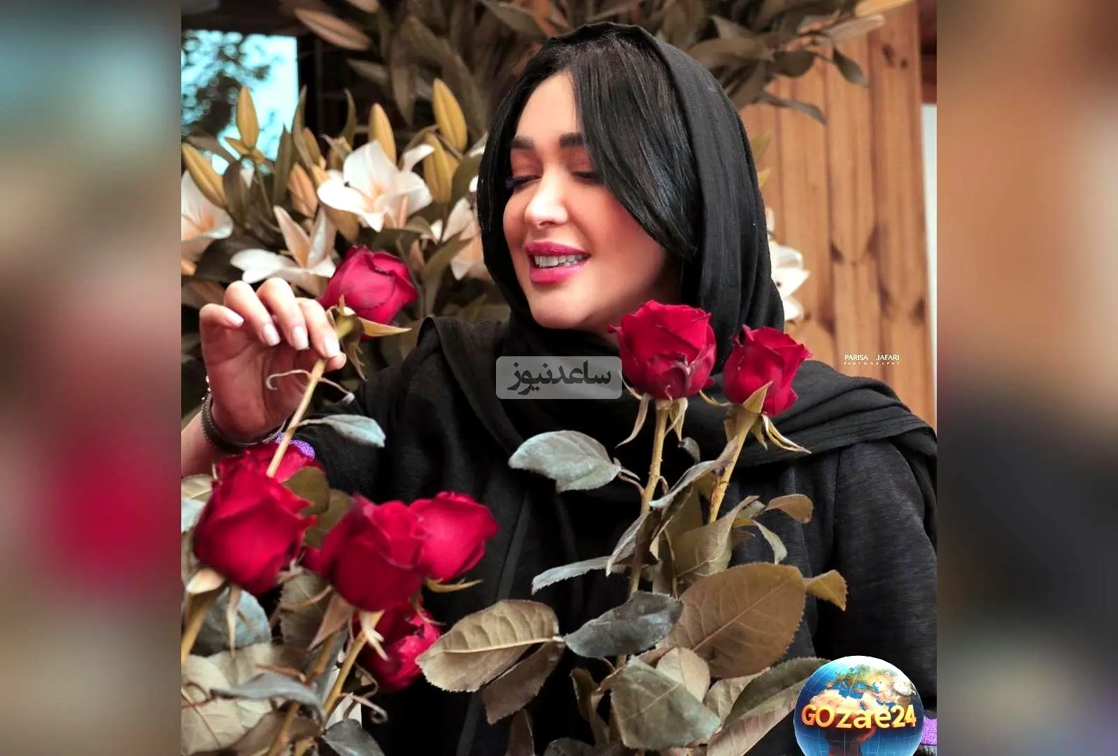 علاقه سارا منجری‌پور به سلفی‌های ماشینی و میکاپ لایت جذاب در جدیدترین پست اینستاگرام