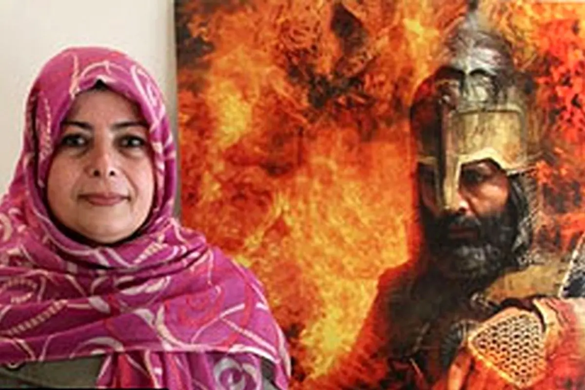 داوود میرباقری داغدار همسرش جمیله شد