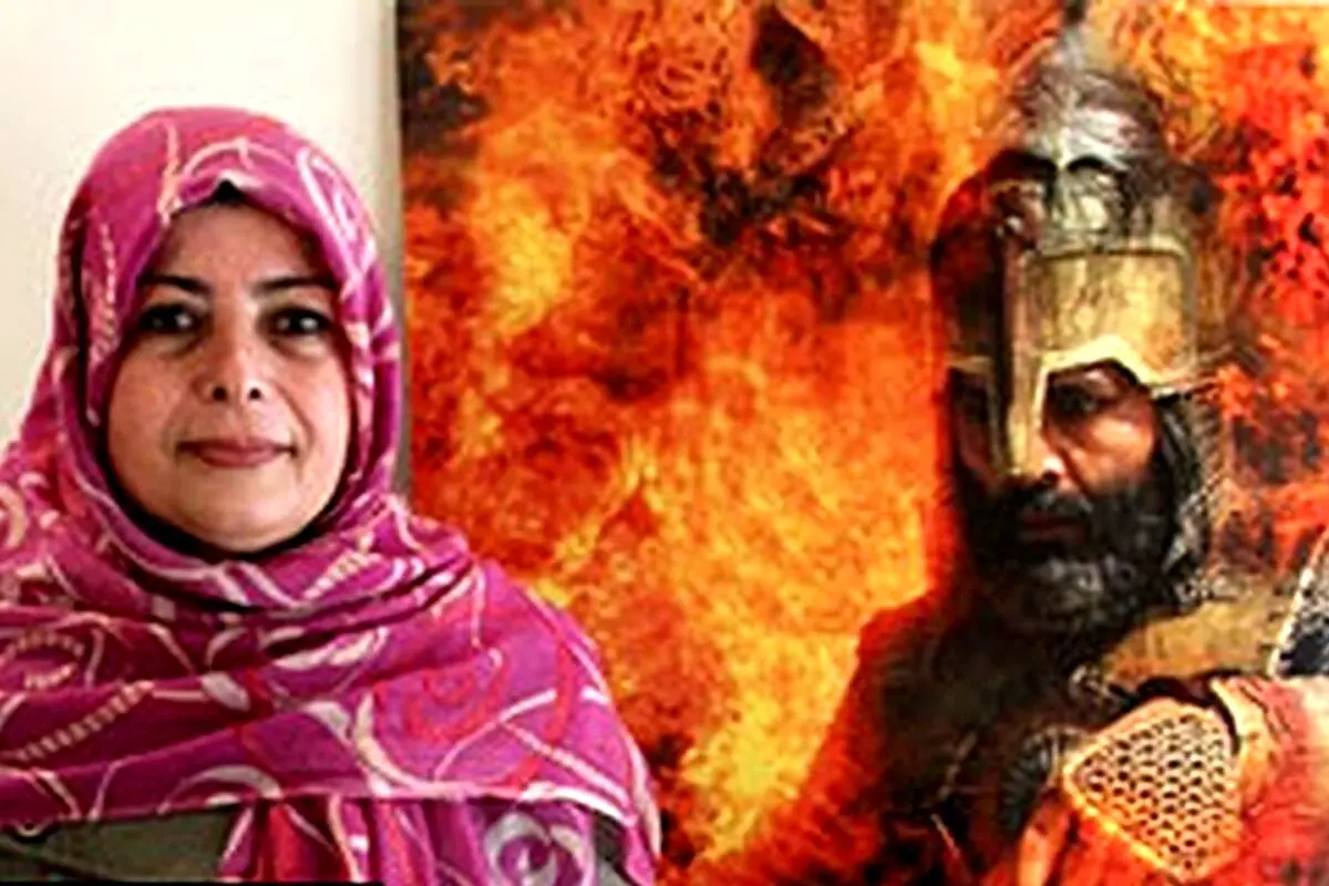 داوود میرباقری داغدار همسرش جمیله شد
