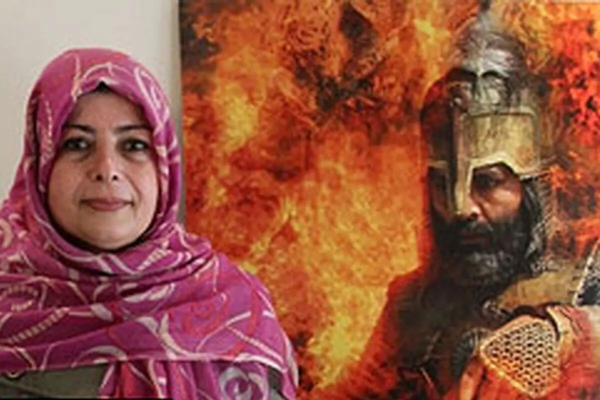 داوود میرباقری داغدار همسرش جمیله شد