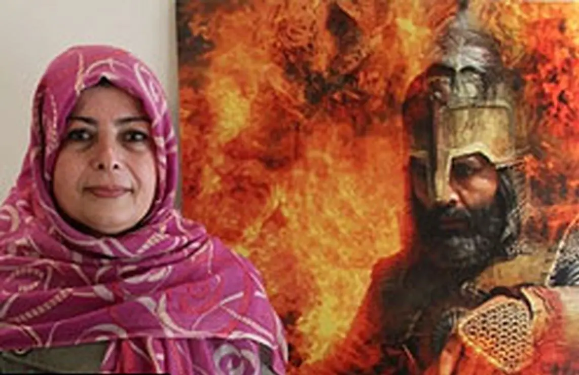 داوود میرباقری داغدار همسرش جمیله شد