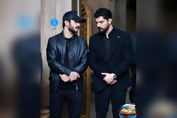 حضور غافلگیرکننده ستاره‌های سینما در مراسم وداع با مادر ساعد سهیلی و سینا مهراد + ویدیو