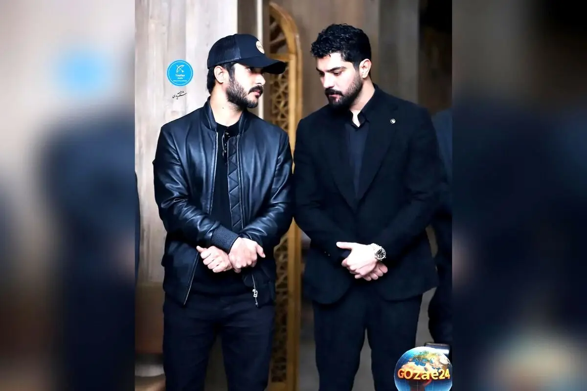 حضور غافلگیرکننده ستاره‌های سینما در مراسم وداع با مادر ساعد سهیلی و سینا مهراد + ویدیو