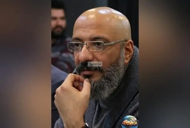 شوخی بامزه پسر امیر جعفری با سر کچل پدرش؛ آیین جعفری نشان داد با موهای پدر فخر می‌فروشد