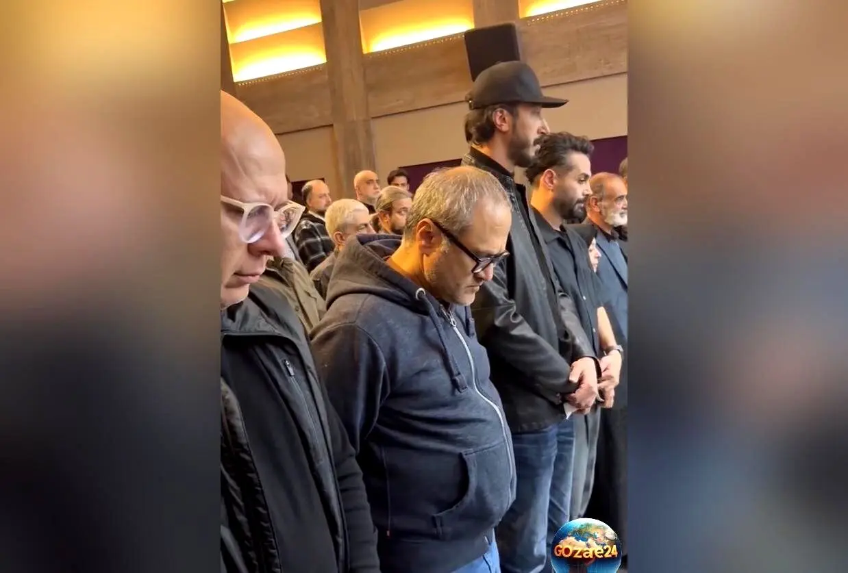 حضور دلگرم‌کننده هنرمندان در مراسم یادبود جواد گنجی؛ رامبد جوان، شهاب حسینی و دیگر ستاره‌ها در خانه سینما