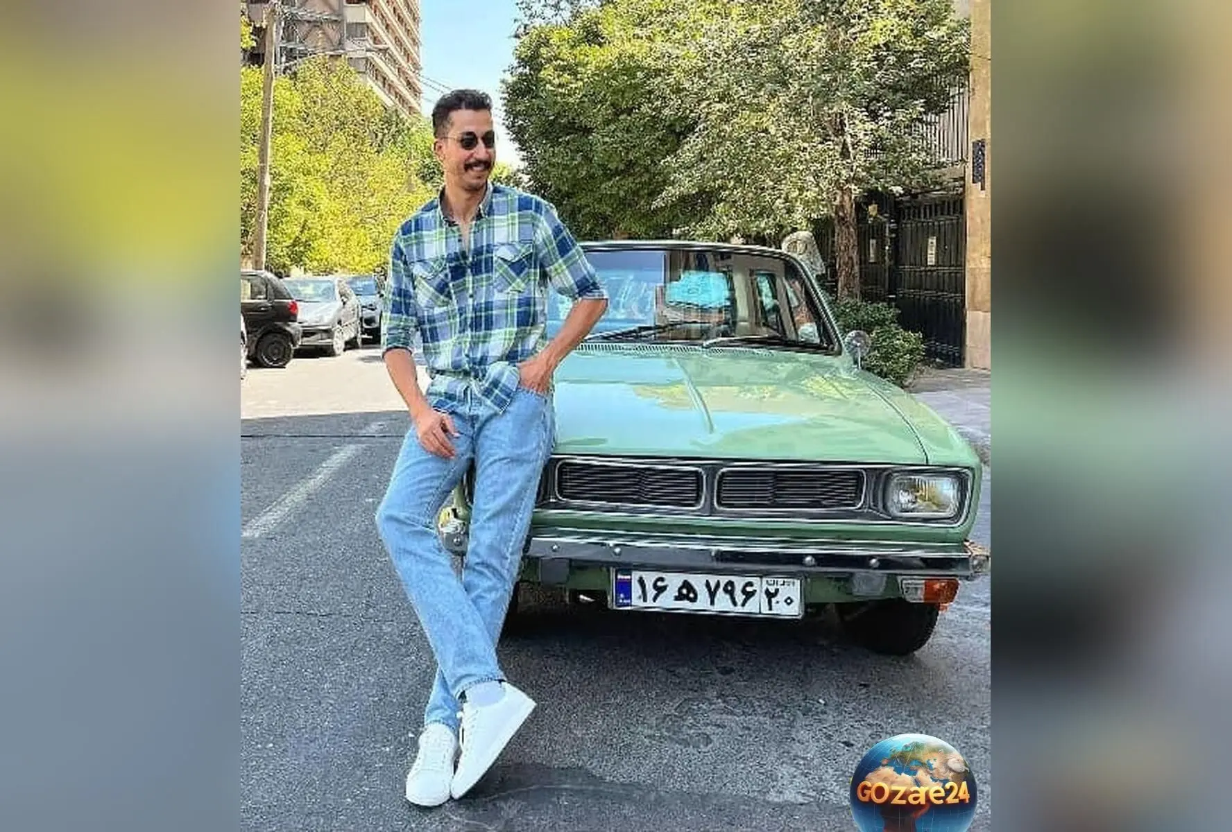 بهرام افشاری با استایل مردونه و اورکت خاص در جدیدترین پست اینستاگرامش ظاهر شد!