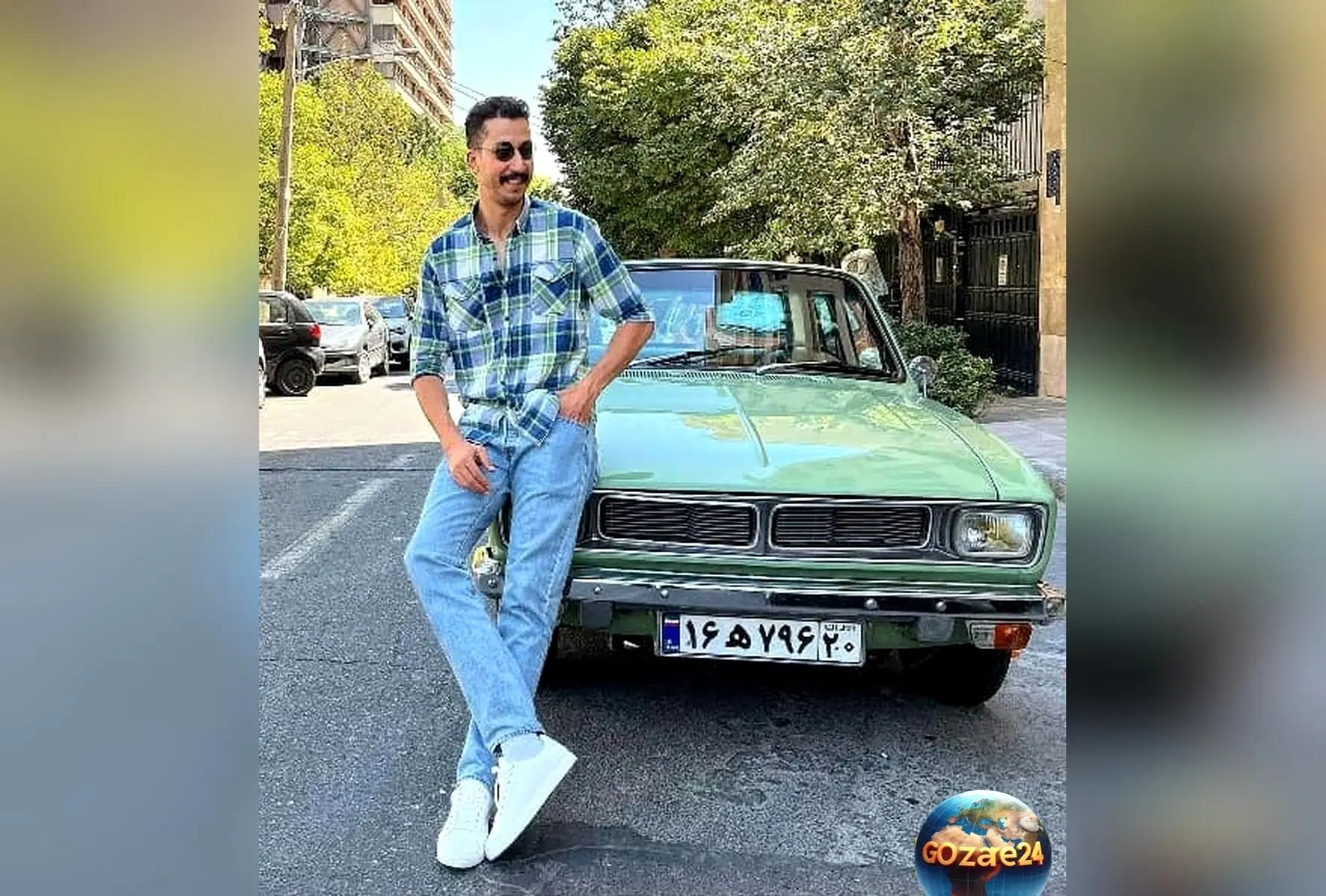بهرام افشاری با استایل مردونه و اورکت خاص در جدیدترین پست اینستاگرامش ظاهر شد!