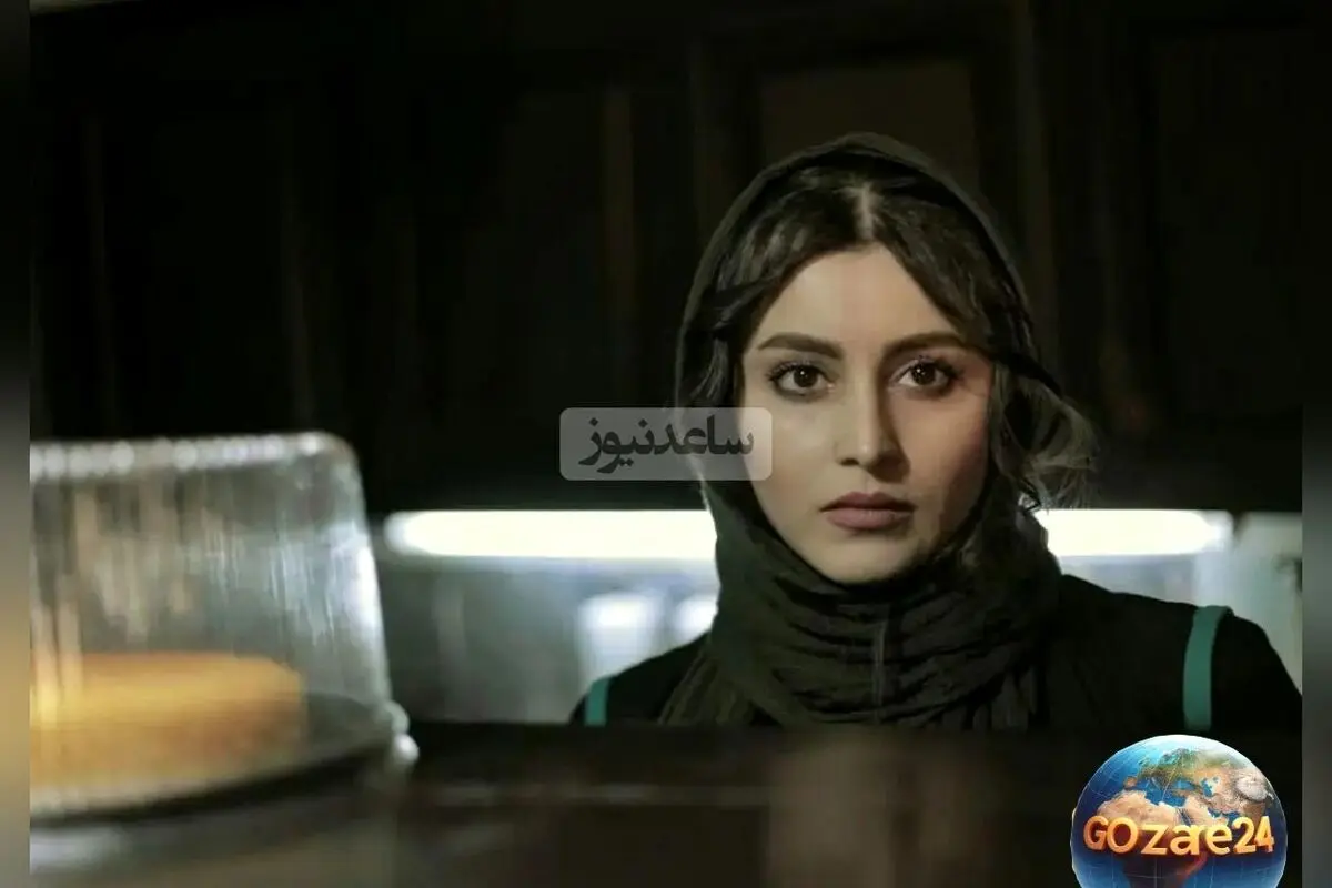 عکس لورفته از فهیمه مومنی در پشت صحنه با مدل موی متفاوت و جذاب!