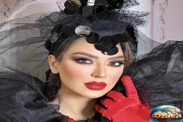 عکس جدید فریبا طالبی با میکاپ غلیظ و دلبری بی‌نظیر در اینستاگرام