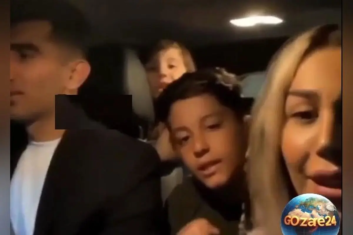 کنسرت خانوادگی لوکس علیرضا بیرانوند در داخل ماشین میلیاردی + فیلم عاشقانه و دلنشین