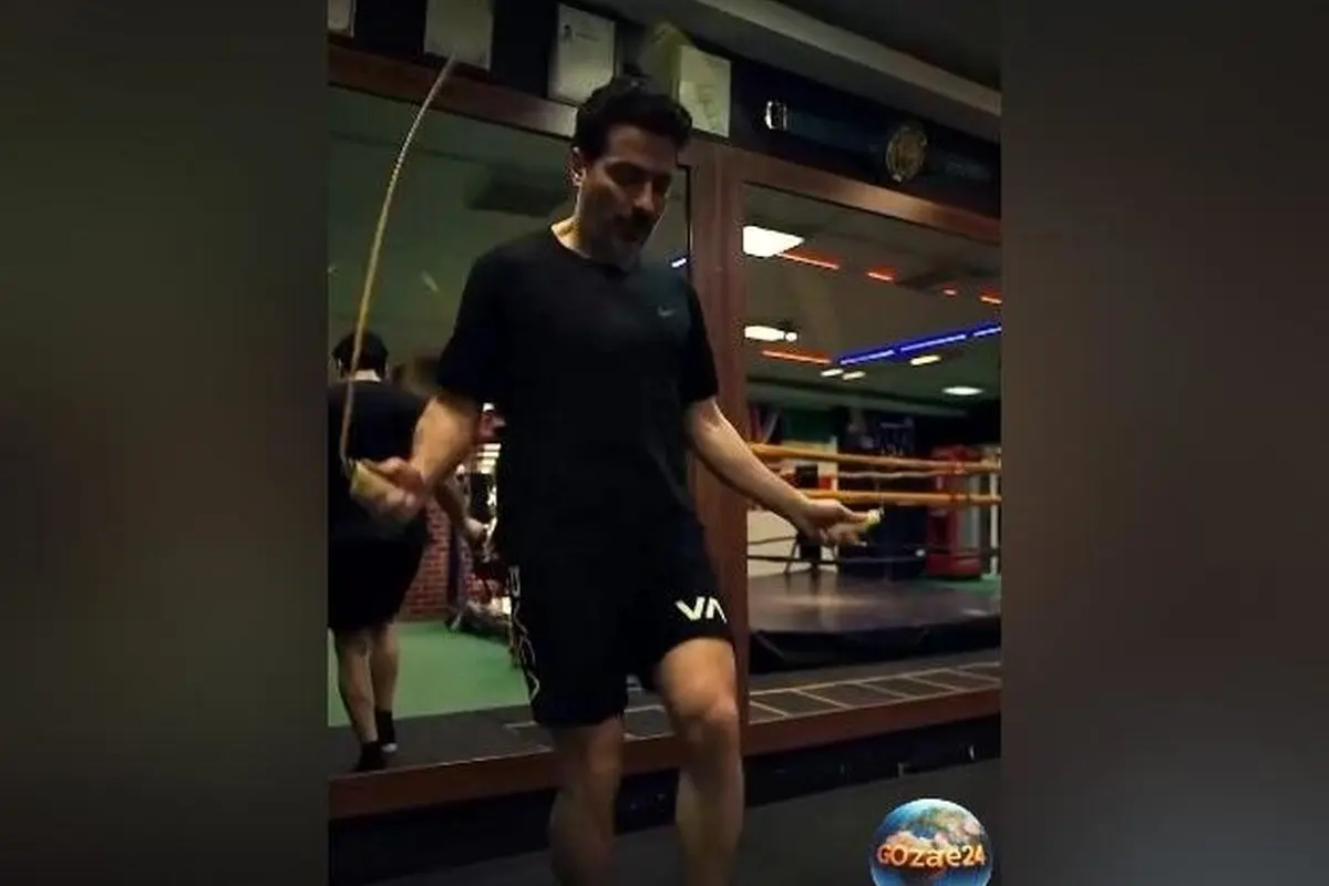 ویدیو جذاب همایون شجریان در حال تمرین بوکس؛ استعداد چندبعدی هنرمند موسیقی کشورمان