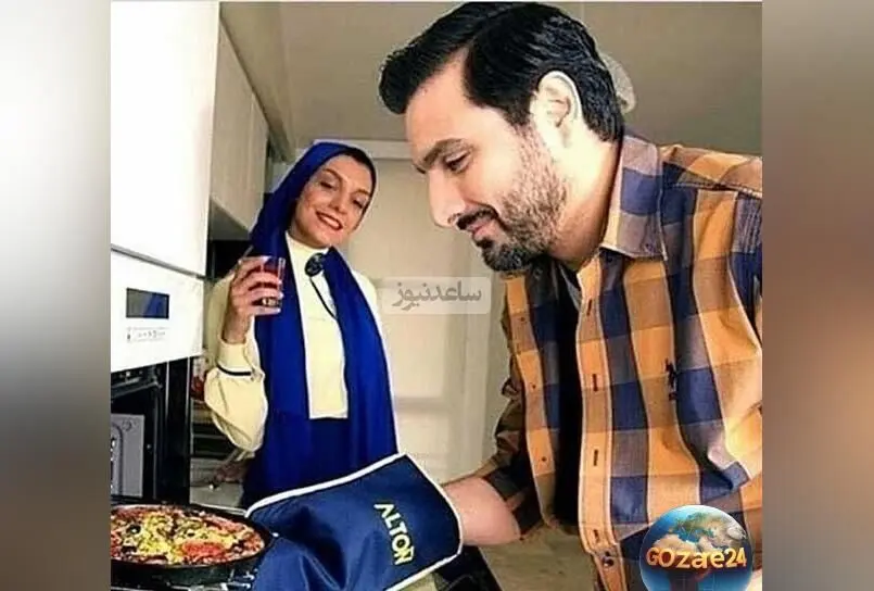 رونمایی از خانه جدید الیکا عبدالرزاقی و امین زندگانی با دکوراسیون مدرن، گلهای سانسوریا و یخچال قرمز مینیمال در برنامه «شام ایرانی»