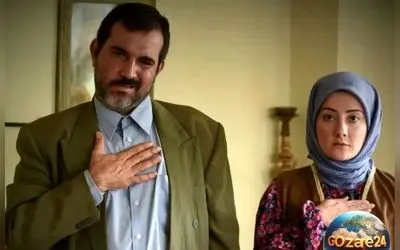 تصویر دیدنی افشین غیاثی در 56 سالگی کنار آناهیتا همتی در سال 98؛ لحظه‌ای ماندگار از بازیگری در سریال «سوجان»